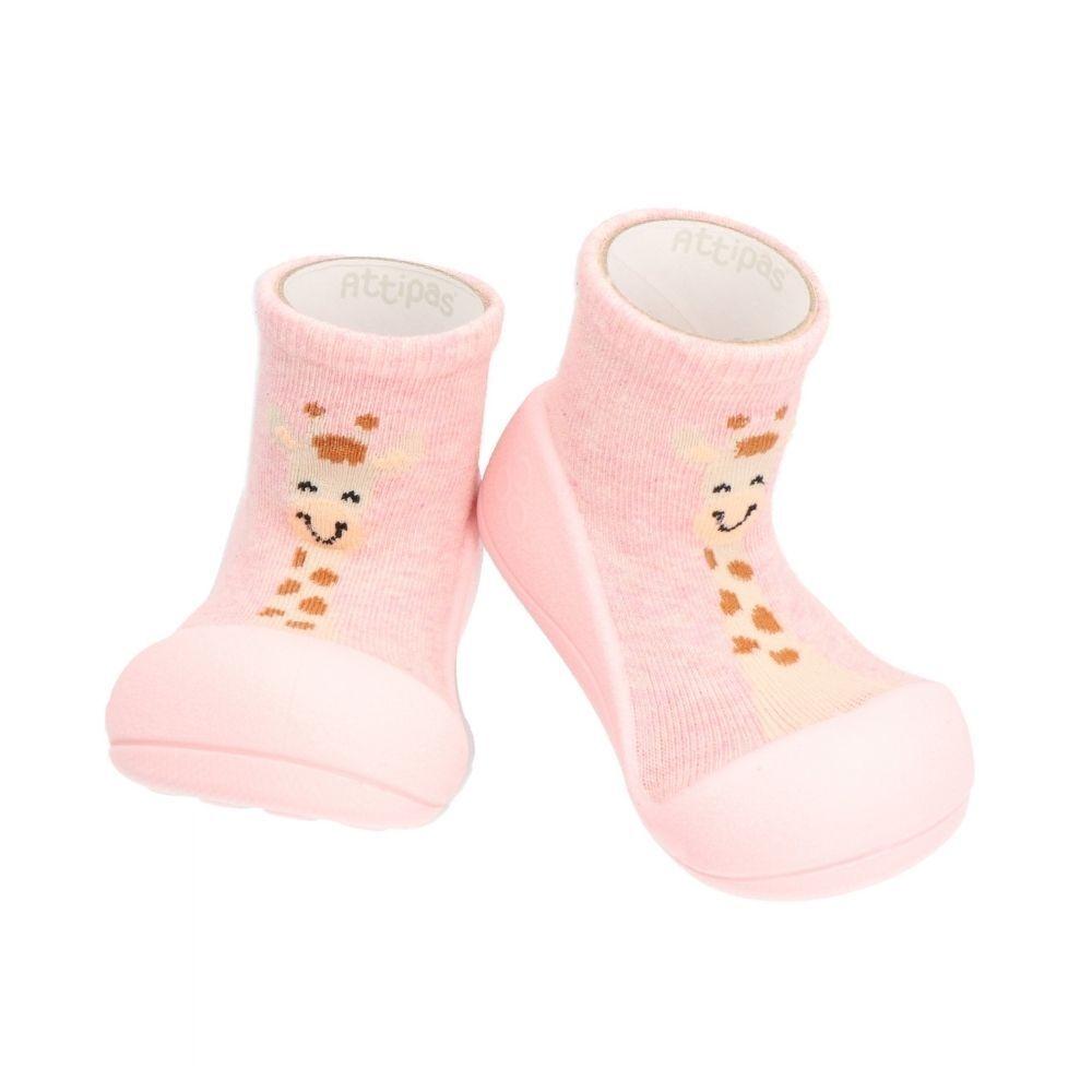 PATUCOS BEBE ATTIPAS GIRAFFE PINK AGI010