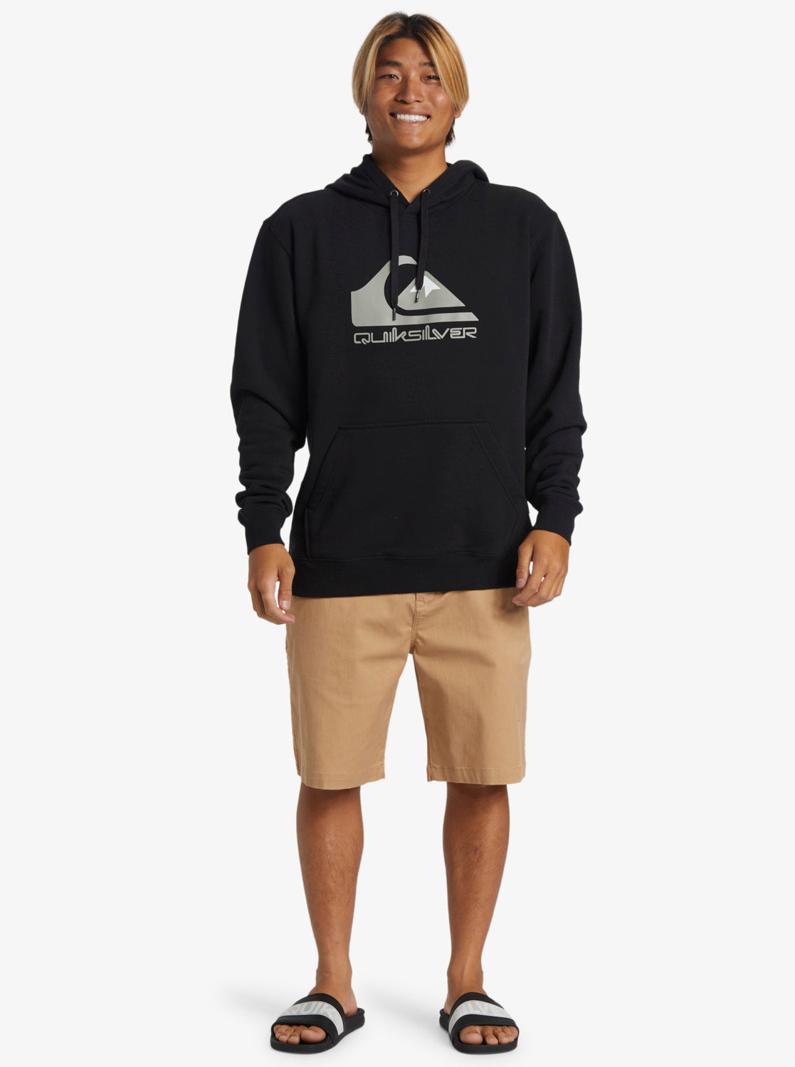 SUDADERA QUIKSILVER BIG LOGO HOMBRE AQYFT03356