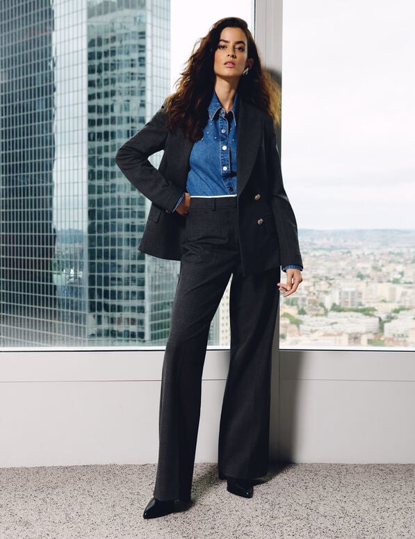 BLAZER RECTA MUJER MORGAN 252-VTARY