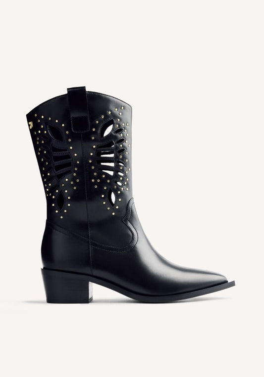BOTAS COWBOY PIEL TACHAS MUJER GIOSEPPO TAKABA 76195