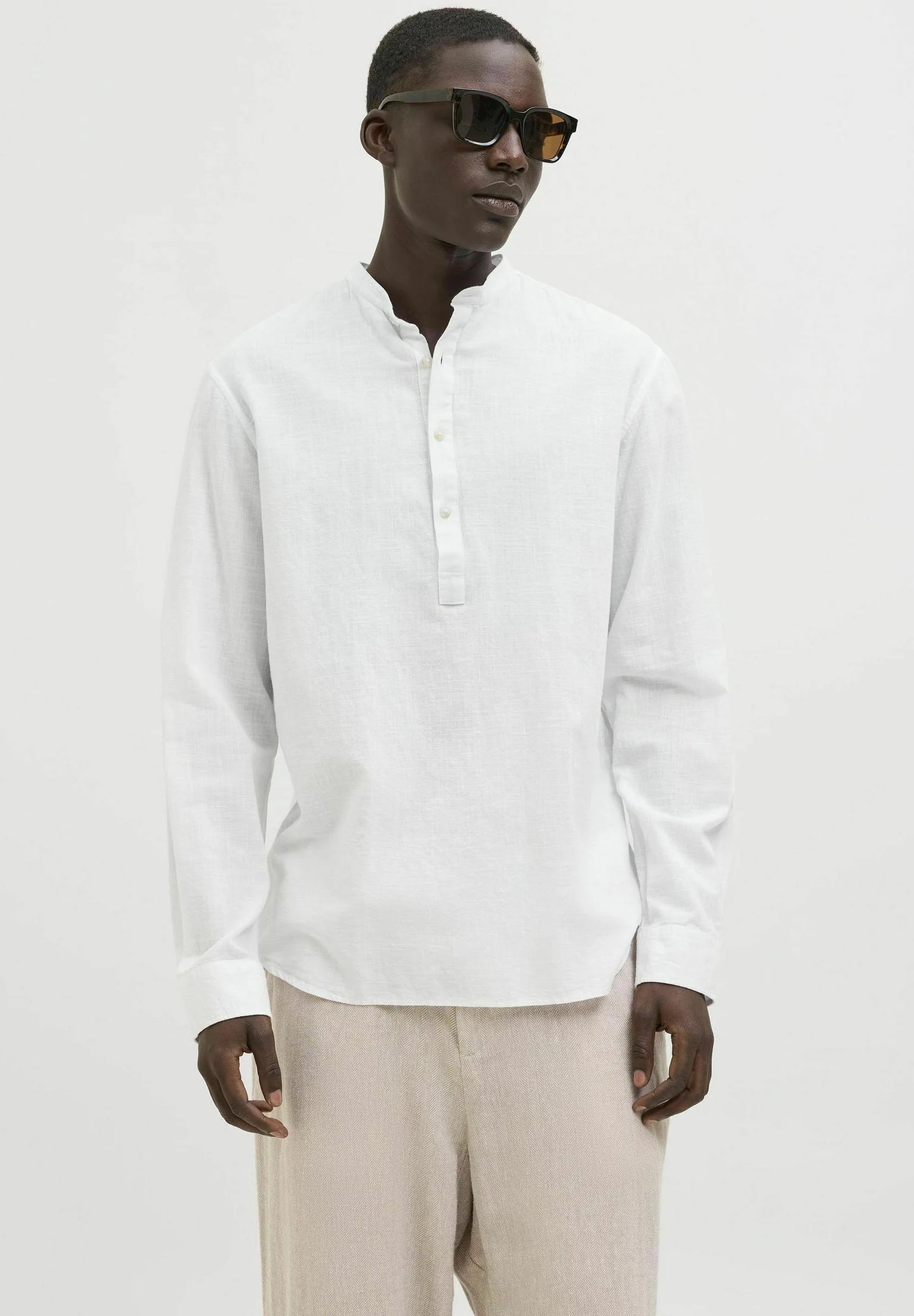 CAMISA HOMBRE CUELLO MAO JACK & JONES 12279843