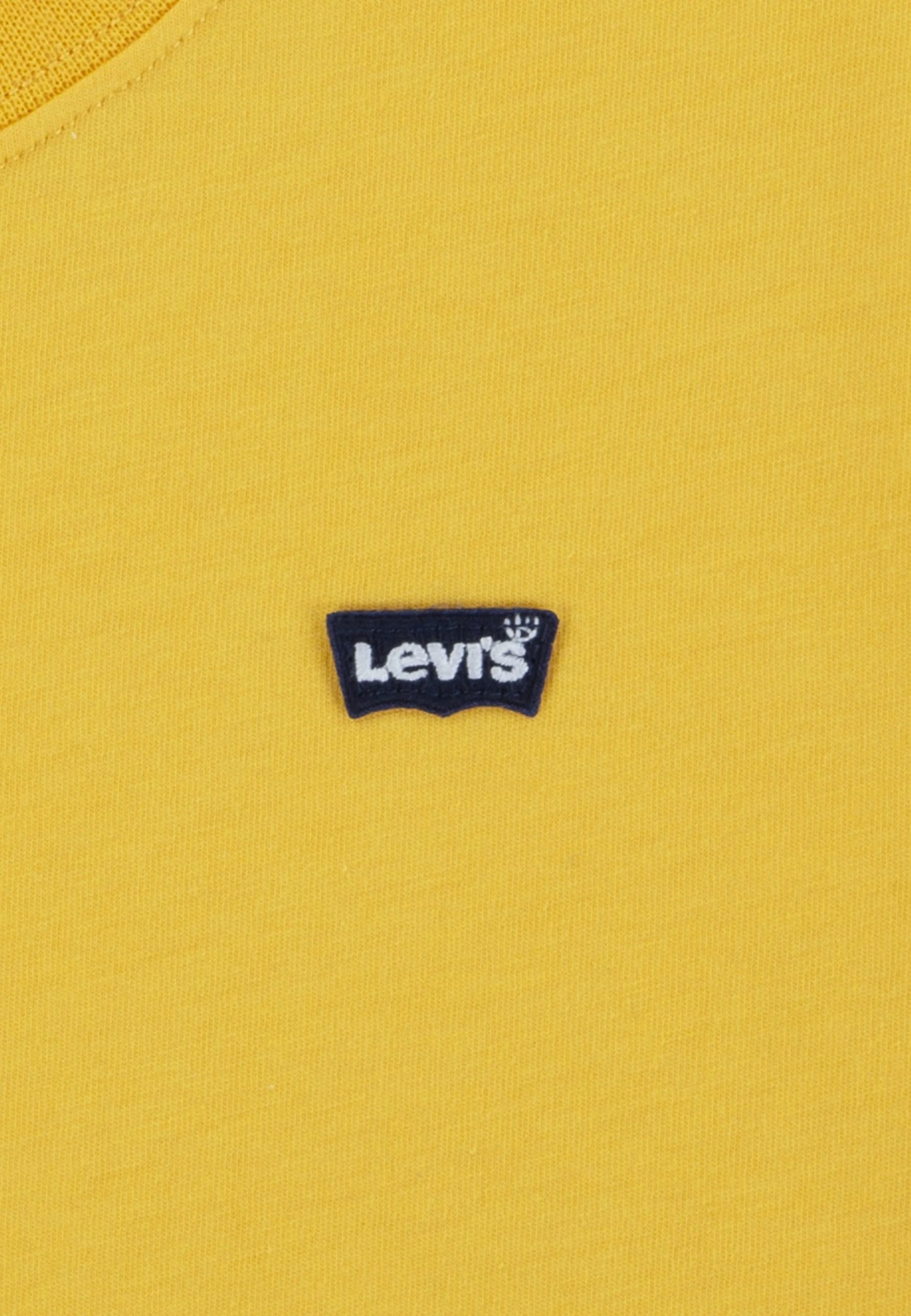 CAMISETA MANGA CORTA LEVIS NIÑO AMARILLO 9EA100