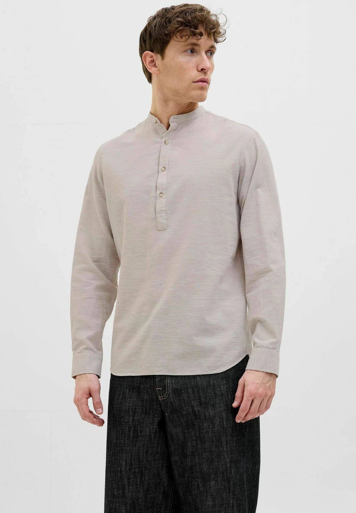 CAMISA HOMBRE CUELLO MAO JACK & JONES 12279843