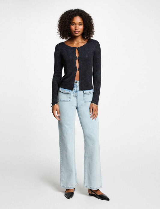 CARDIGAN MANGA LARGA MORGAN 252-MIZOR