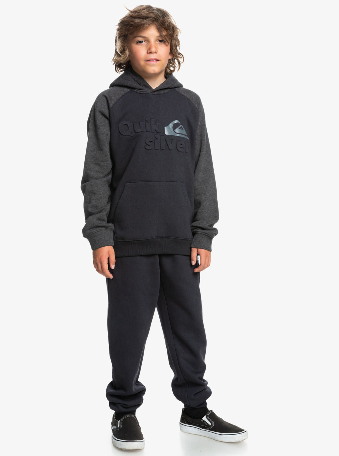 SUDADERA NIÑO QUIKSILVER AGE OF BLUE EMBOSS EQBFT03887