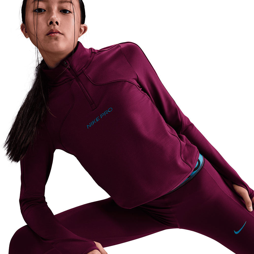 CAMISETA MANGA LARGA KIDS NIKE PRO OLDER KIDS HV0296