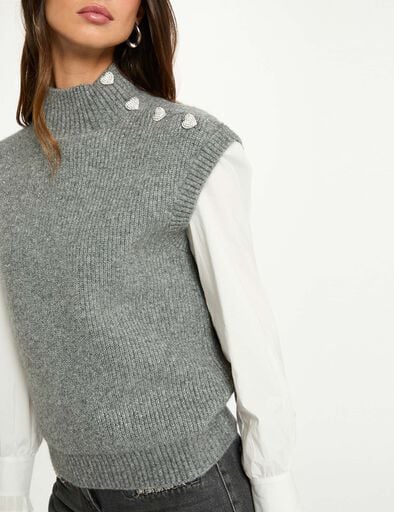 CHALECO PUNTO MUJER MORGAN 252-MSARA