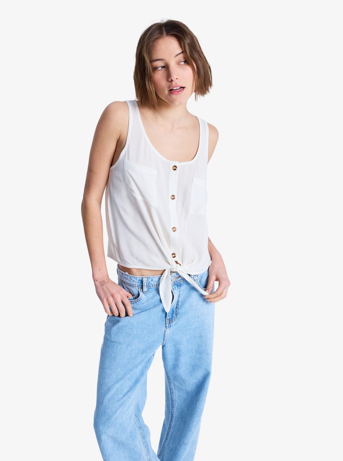 TOP MUJER TROPICAL HILL ROXY ERJWT03734