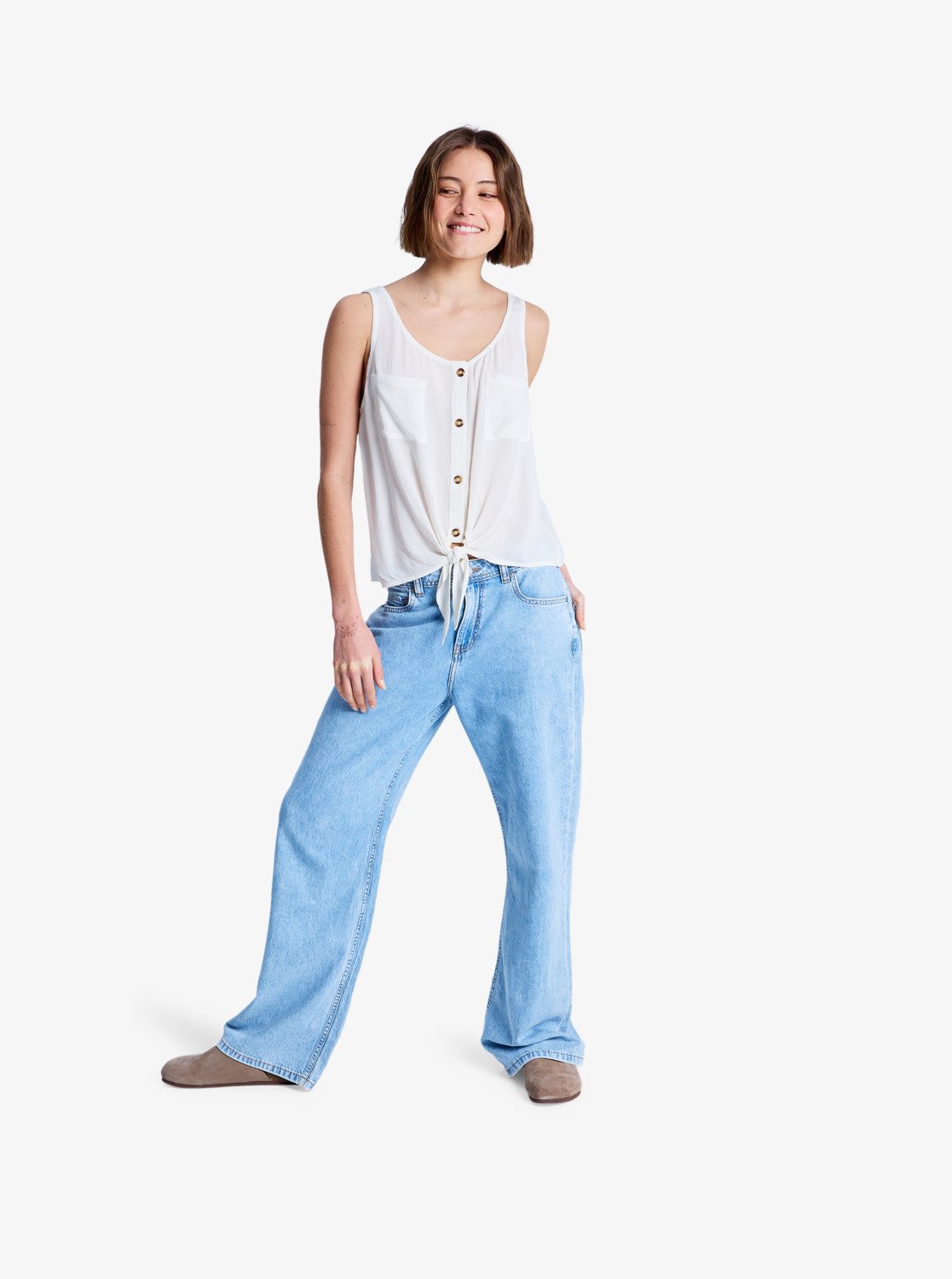 TOP MUJER TROPICAL HILL ROXY ERJWT03734
