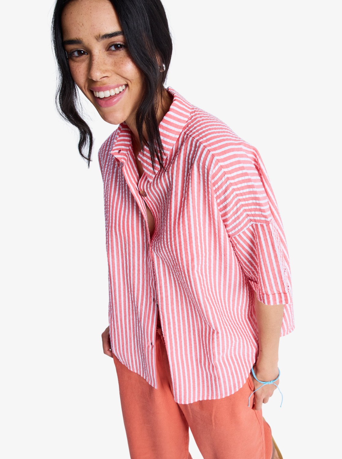 CAMISA MUJER BEACHY NOSTALGIA STRIPE ROXY ERJWT03738