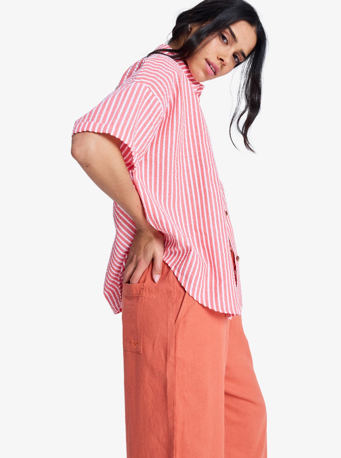 CAMISA MUJER BEACHY NOSTALGIA STRIPE ROXY ERJWT03738