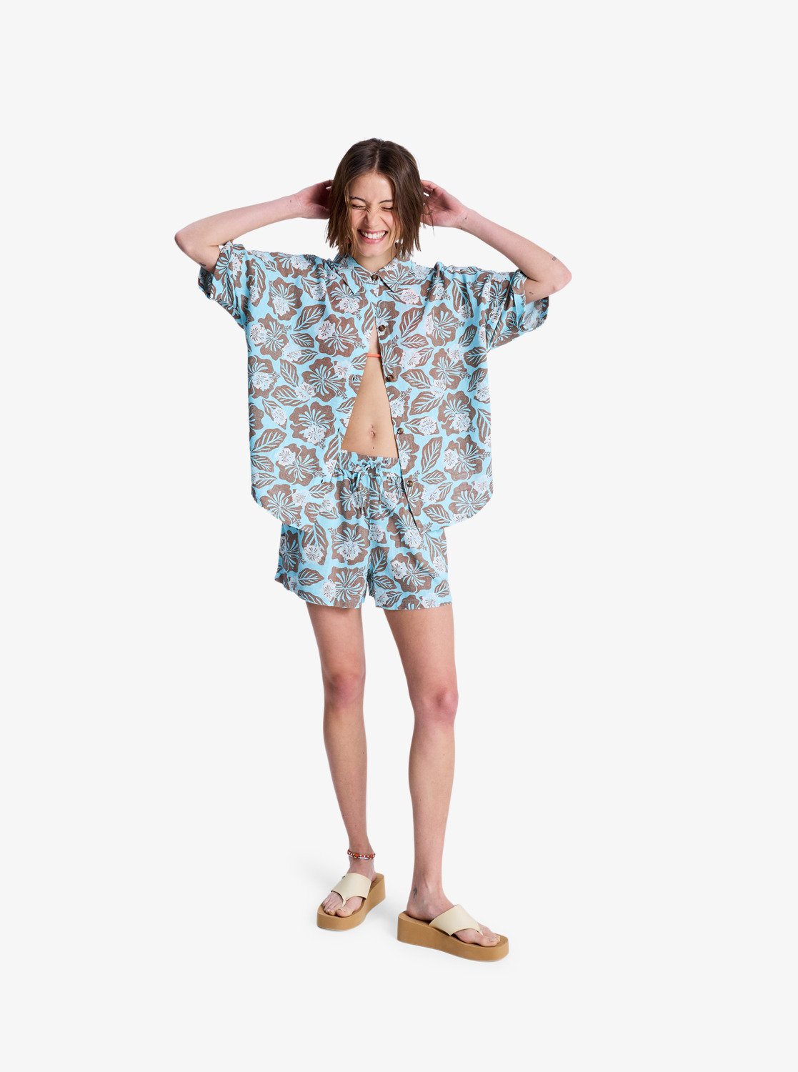 CAMISA MUJER BEACHY NOSTALGIA ROXY ERJWT03746