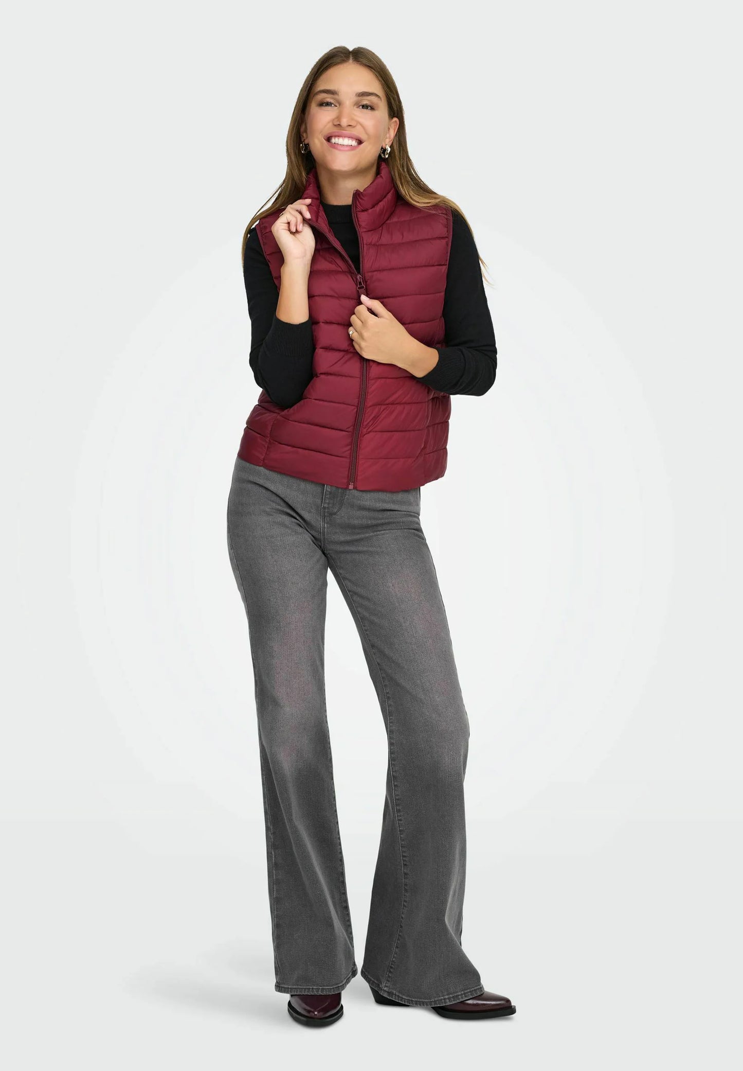 CHALECO MUJER ACOLCHADO THAIA ONLY 15351970