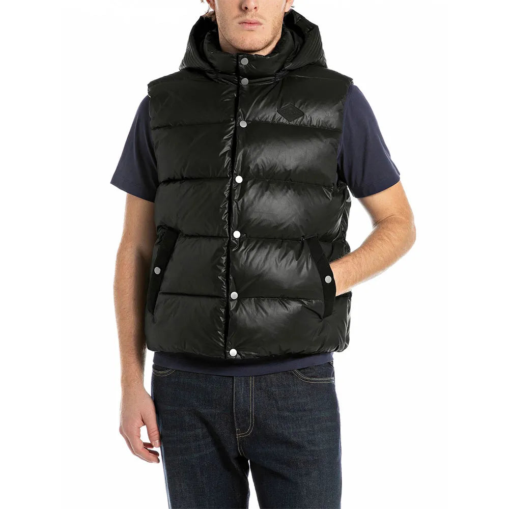 CHALECO ACOLCHADO HOMBRE REPLAY M8475
