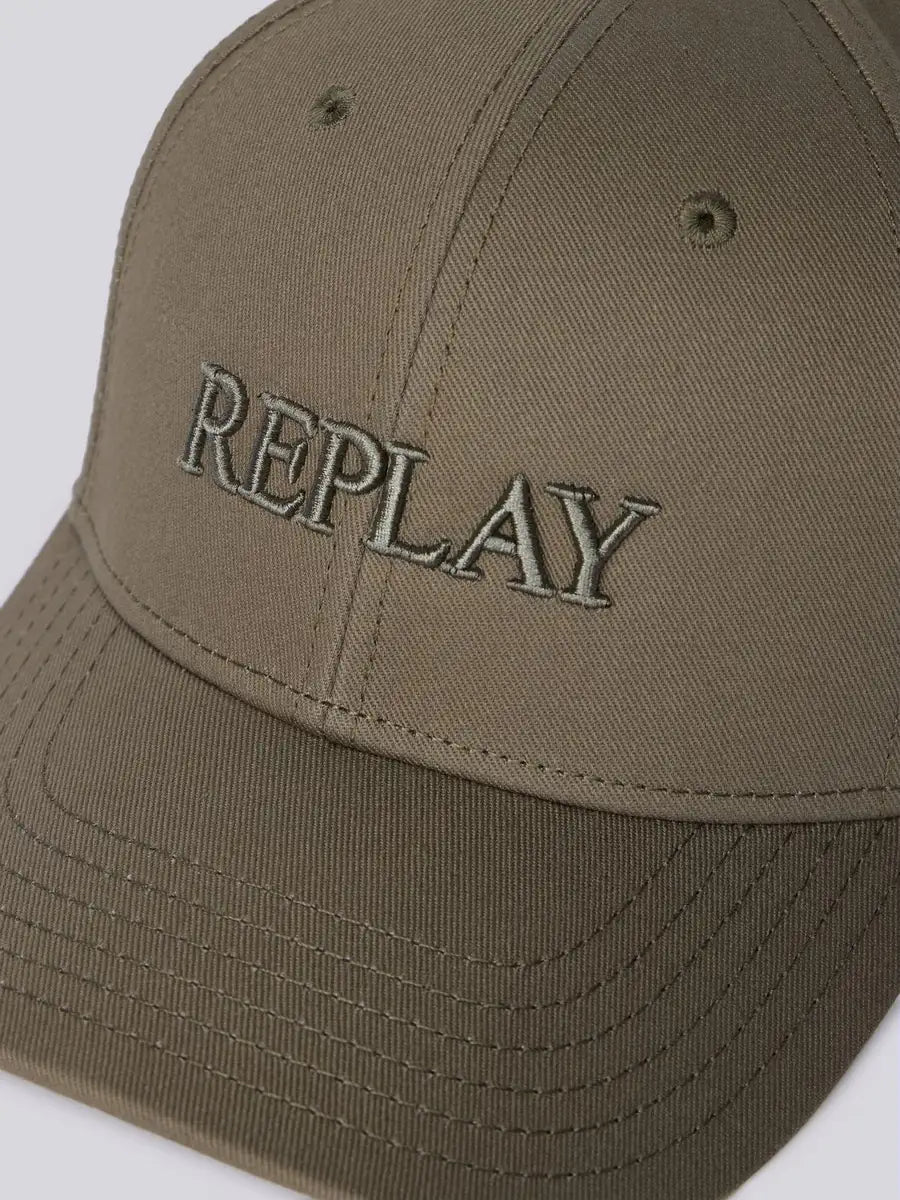 GORRA CON LOGOTIPO BORDADO REPLAY AX4161