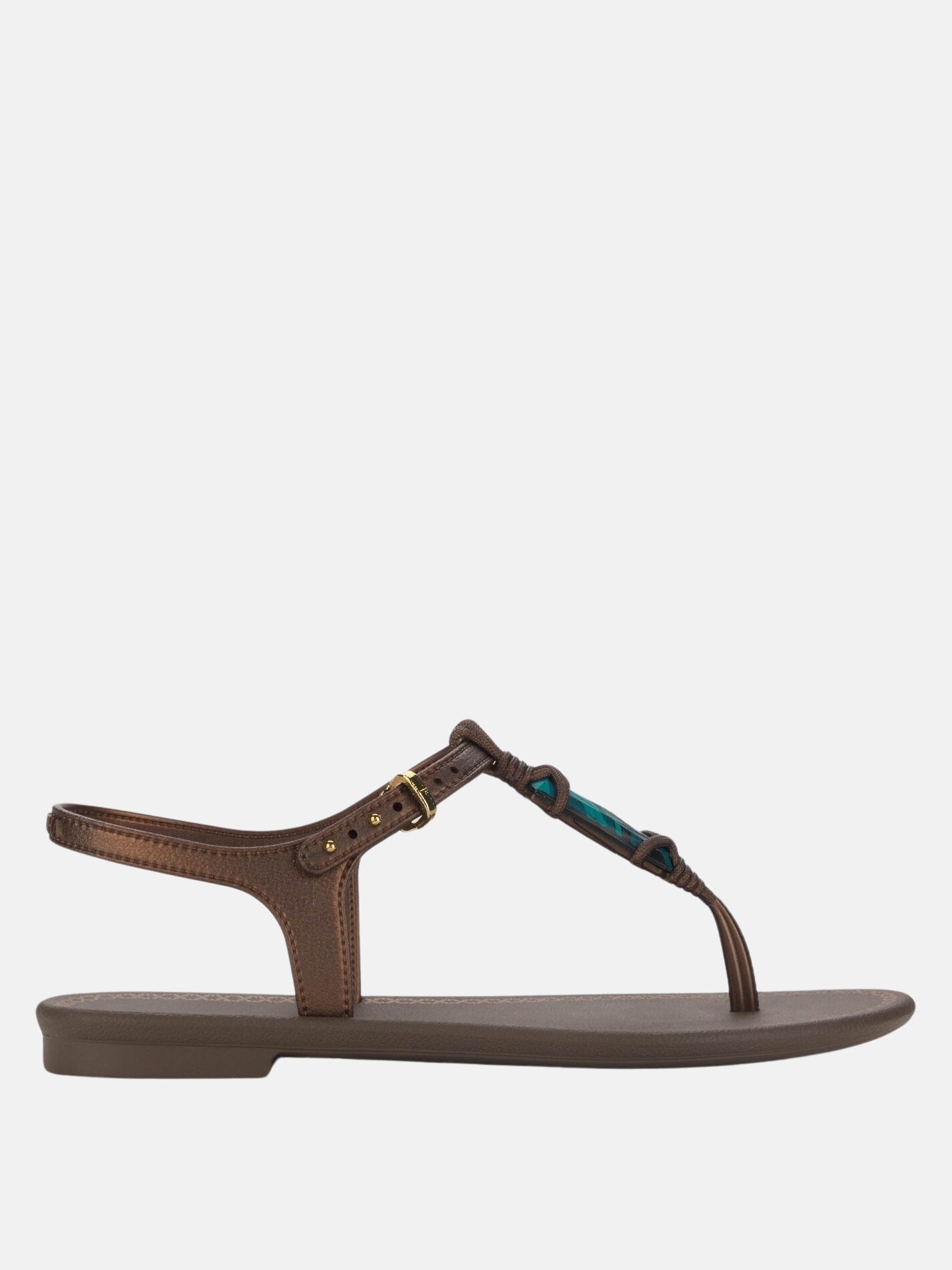 SANDALIA MUJER GRENDHA CACAU RUSTICA BRONZE