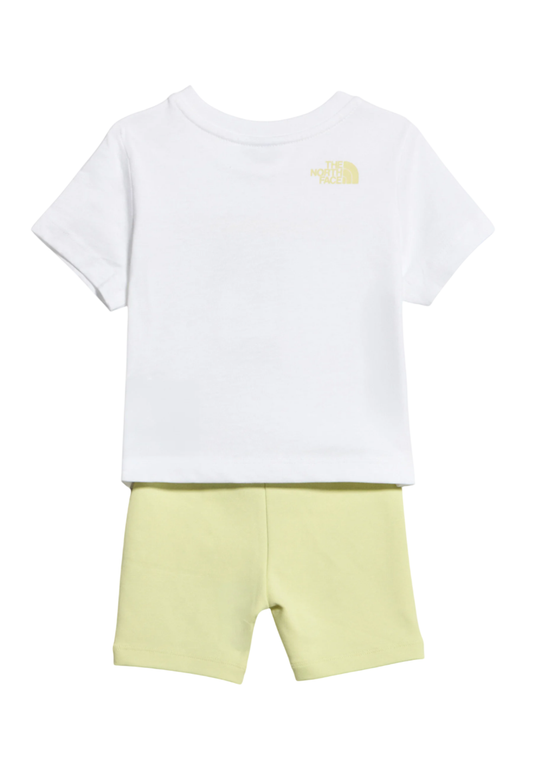 CONJUNTO KIDS THE NORTH FACE BUBLE LOGO REG NF0A8G1KN8B1