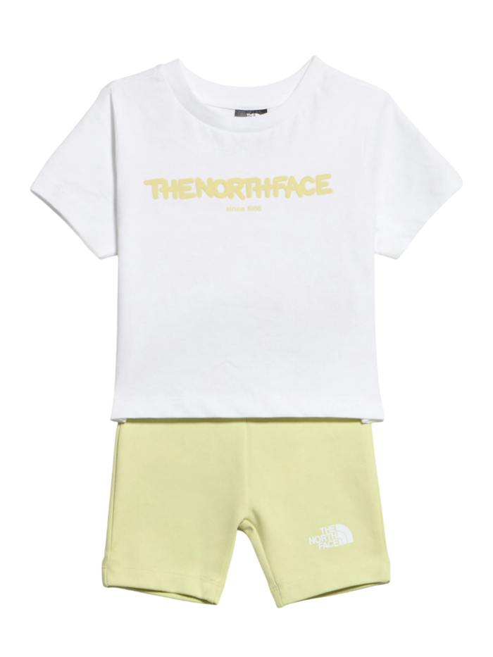 CONJUNTO KIDS THE NORTH FACE BUBLE LOGO REG NF0A8G1KN8B1