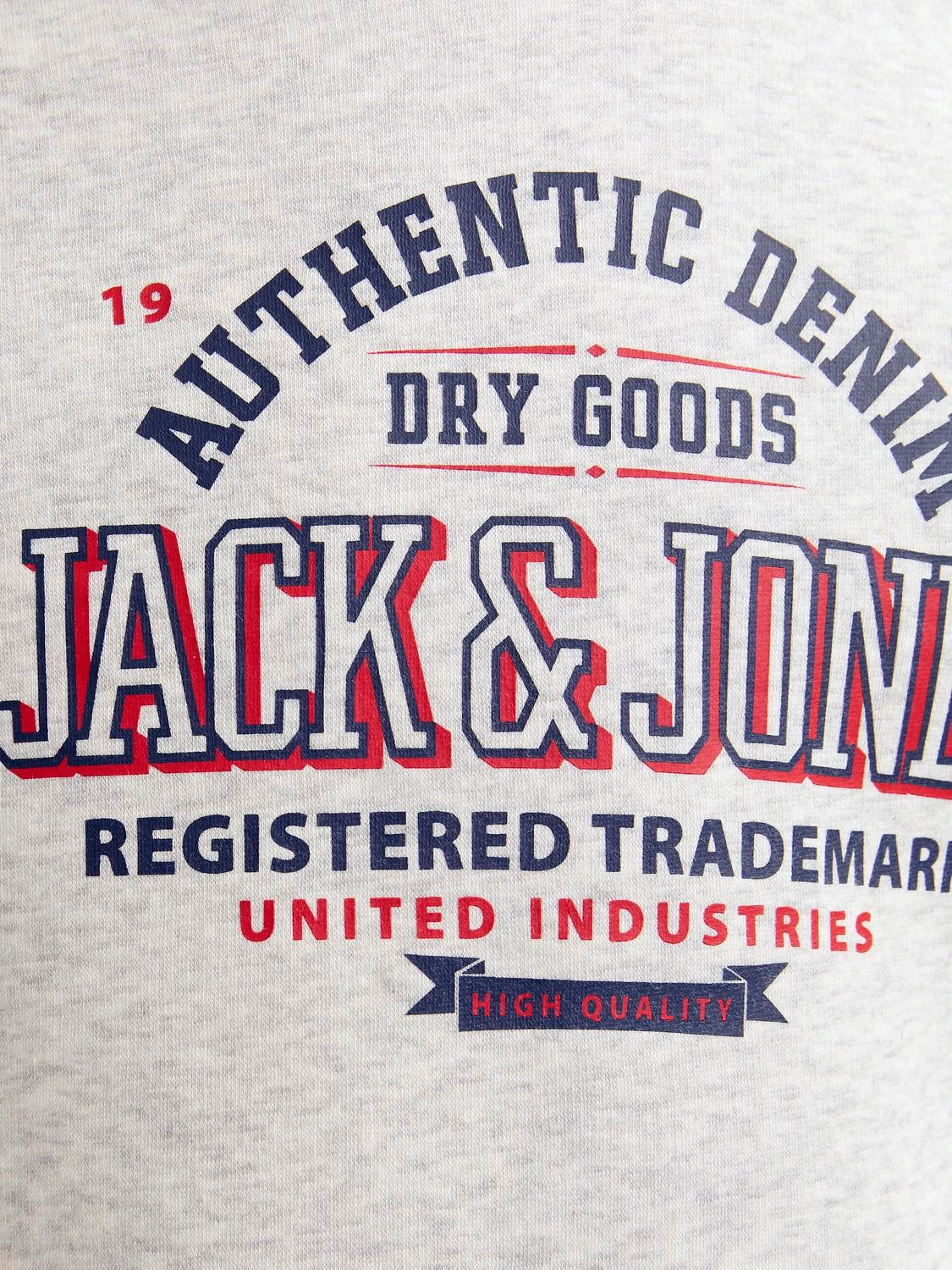 SUDADERA JACK & JONES CON CAPUCHA LOGOTIPO JUNIOR