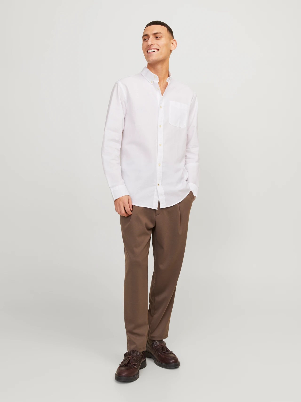 CAMISA HOMBRE OXFORD JACK & JONES 12192150
