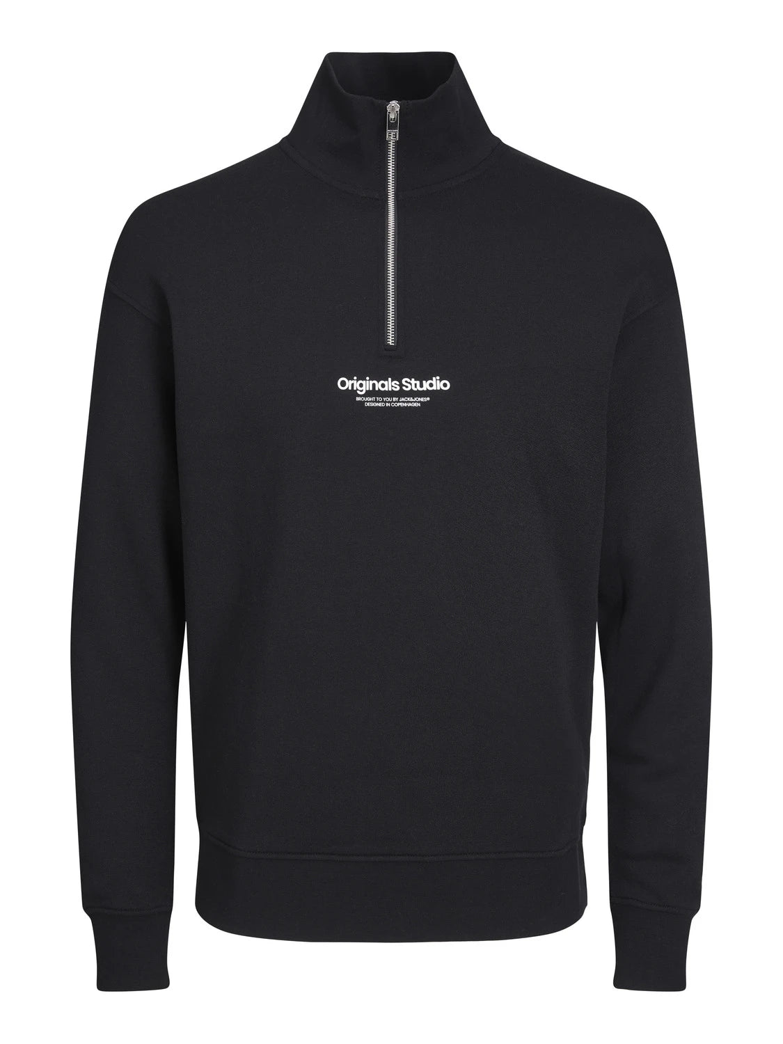 SUDADERA JACK&JONES MEDIA CREMALLERA CON TEXTO 12241777 – ZAGUANSHOP