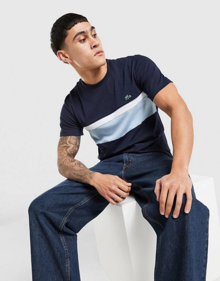 CAMISETA LACOSTE REFLECTIVE PIPING TH2734