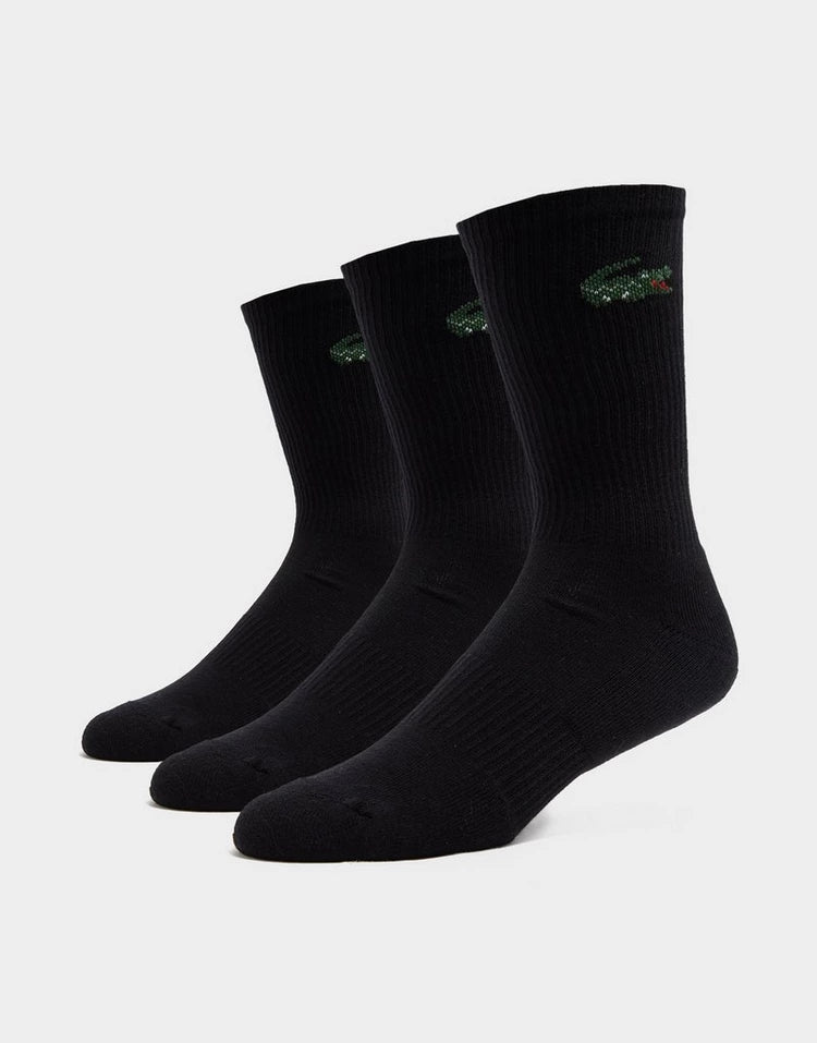 PACK 3 CALCETINES ALTOS LACOSTE RA9246
