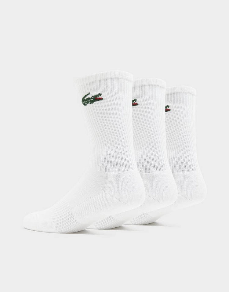 PACK 3 CALCETINES ALTOS LACOSTE RA9246