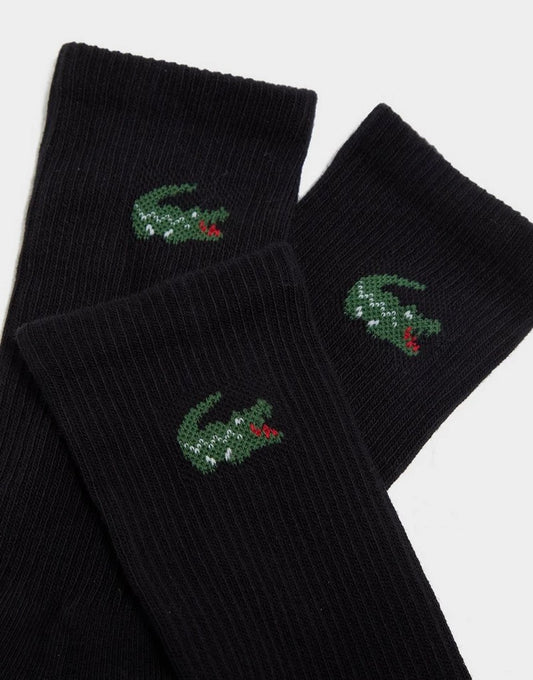 PACK 3 CALCETINES ALTOS LACOSTE RA9246