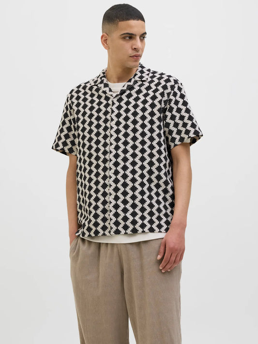CAMISA HOMBRE MANGA CORTA TEXTURE JACK & JONES 12285392