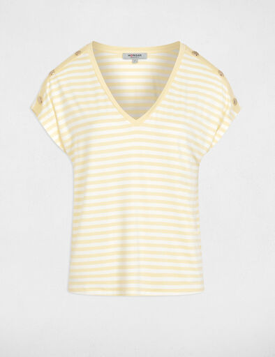 CAMISETA CUELLO PICO MORGAN 261-DIVA