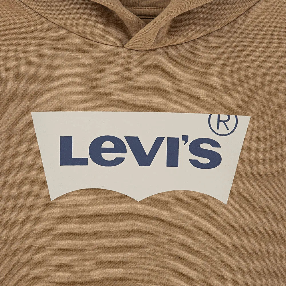 SUDADERA LEVIS RODEO BROWN NIÑO 9E8778-J62