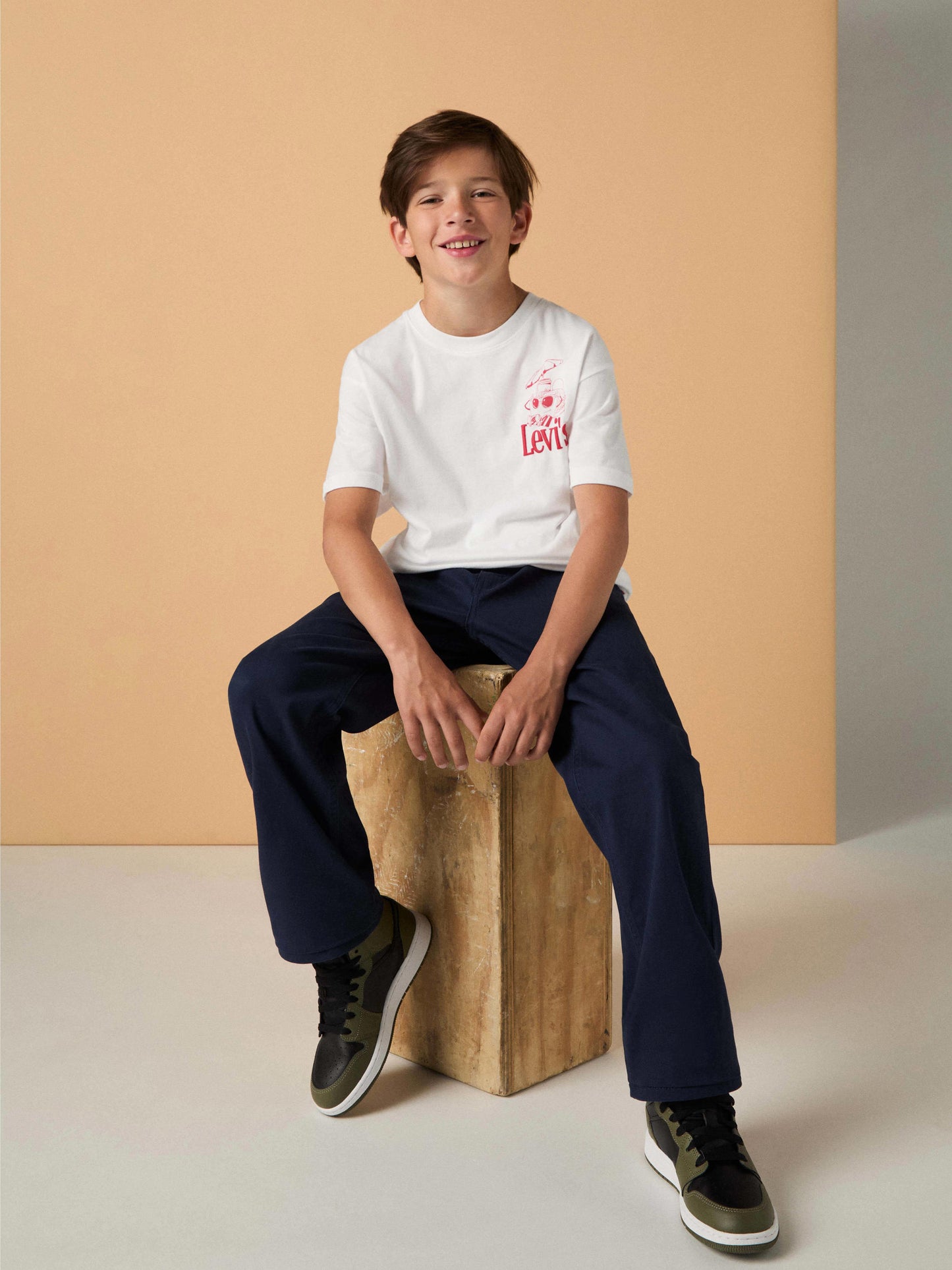 CAMISETA LEVIS KIDS 9ER096-WIT