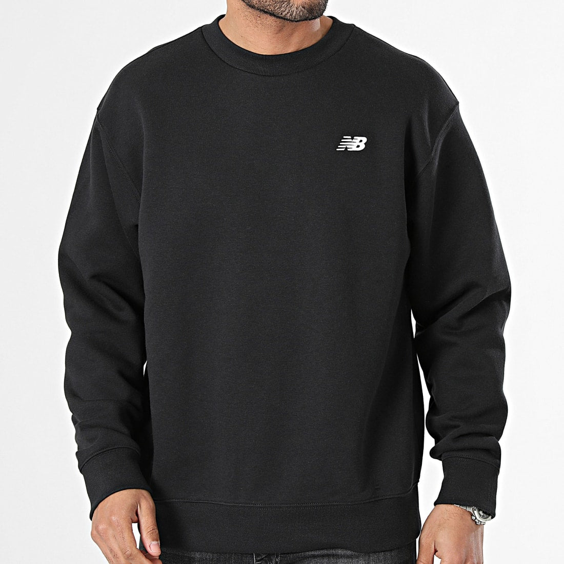 SUDADERA NEW BALANCE CUELLO REDONDO MT41510