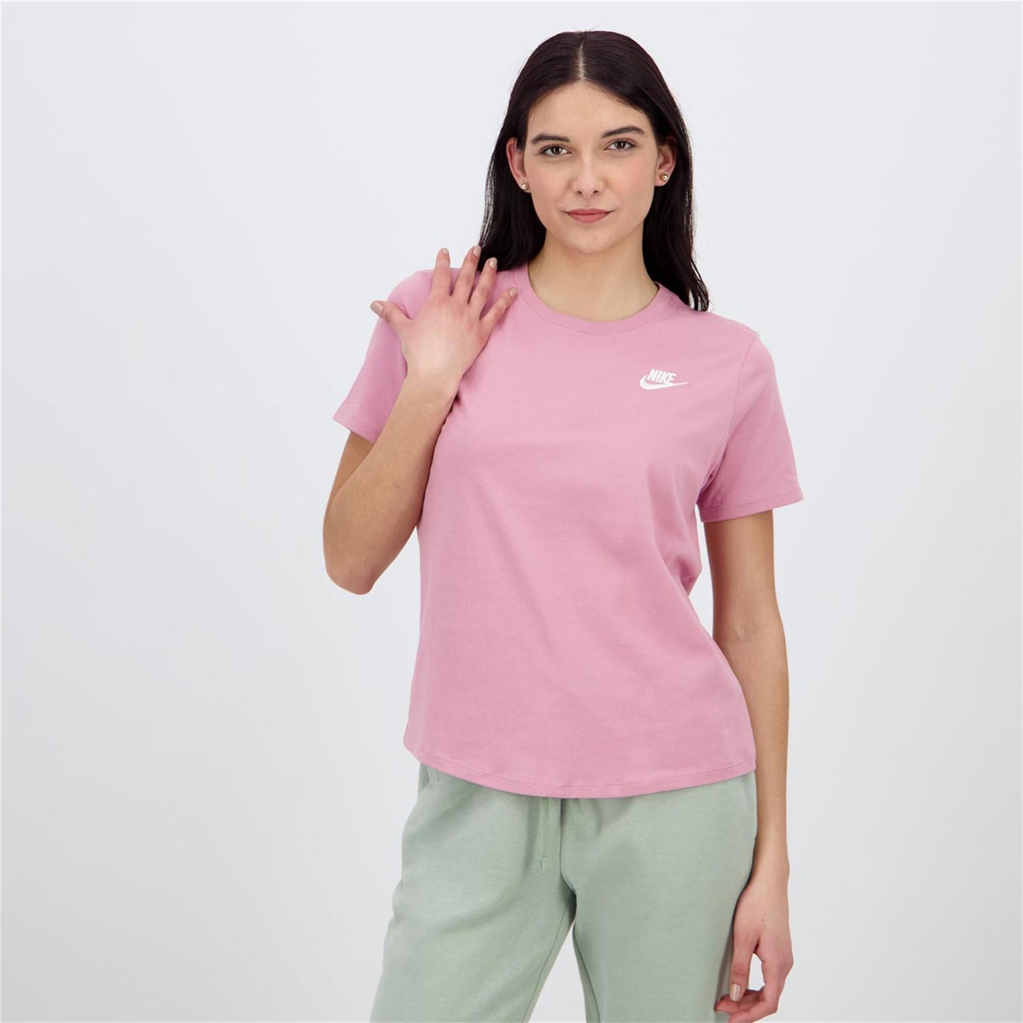 CAMISETA MANGA CORTA MUJER NIKE CLUB ESSENTIALS DX7902