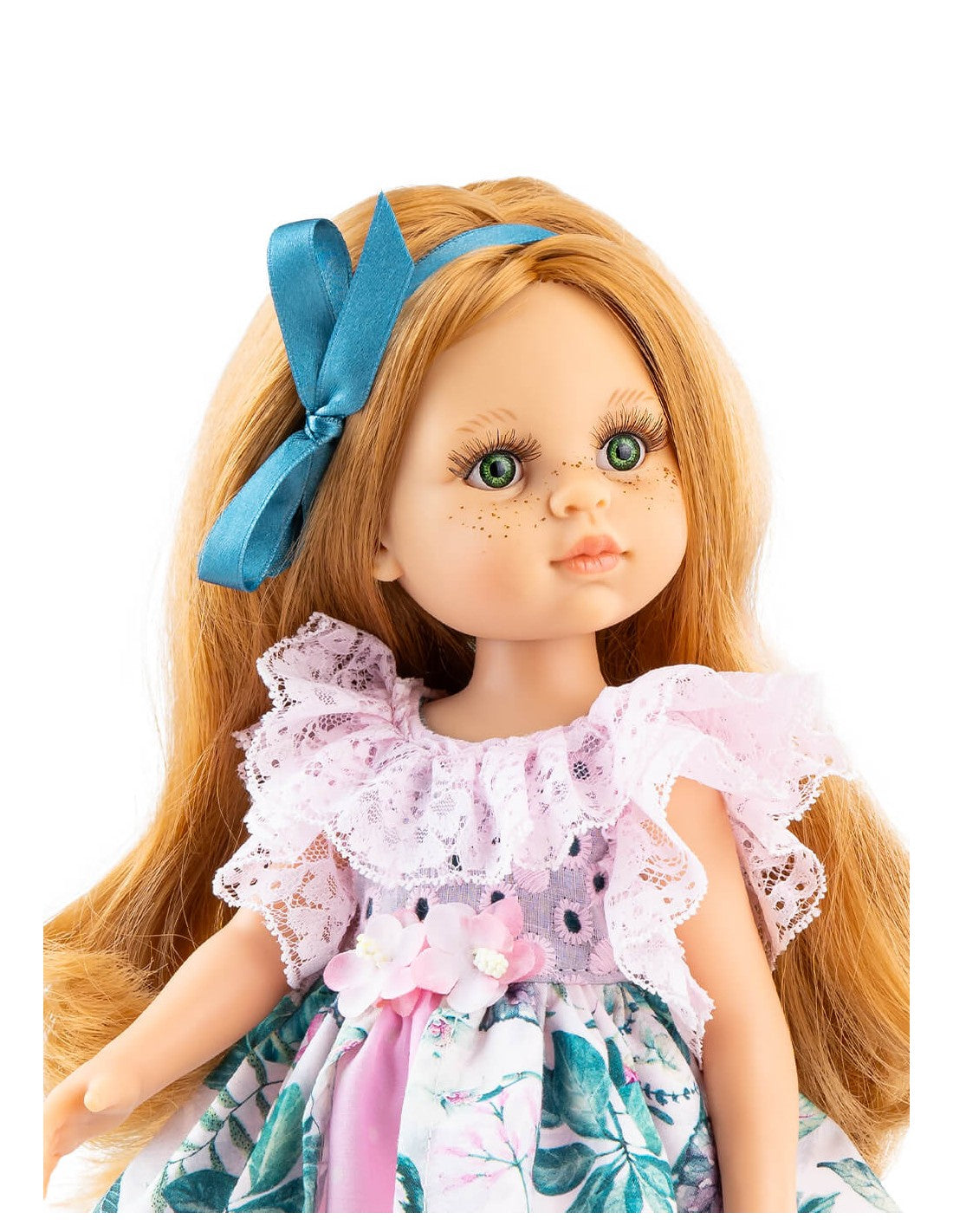 MUÑECA PAOLA REINA NOELIA VESTIDO ESTAMPADO (32CM) 04679