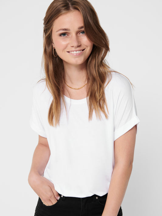 CAMISETA BASICA MUJER ONLY 15106662