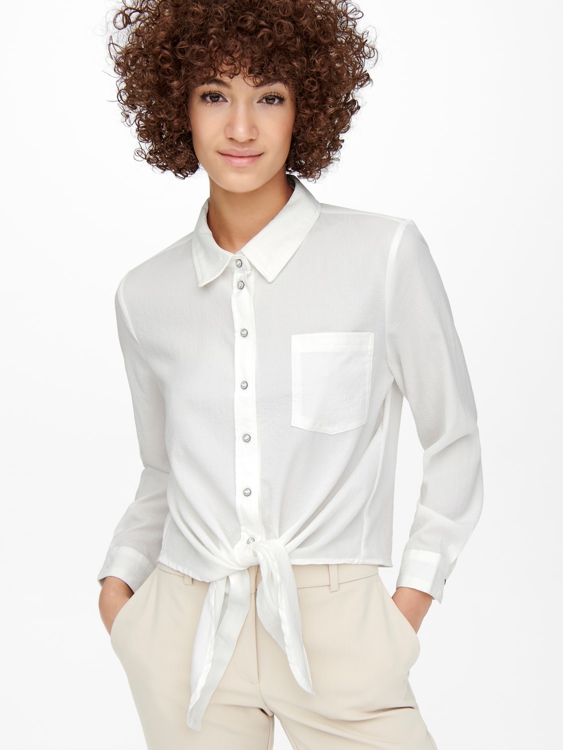 CAMISA MANGA LARGA MUJER ONLY 15195910