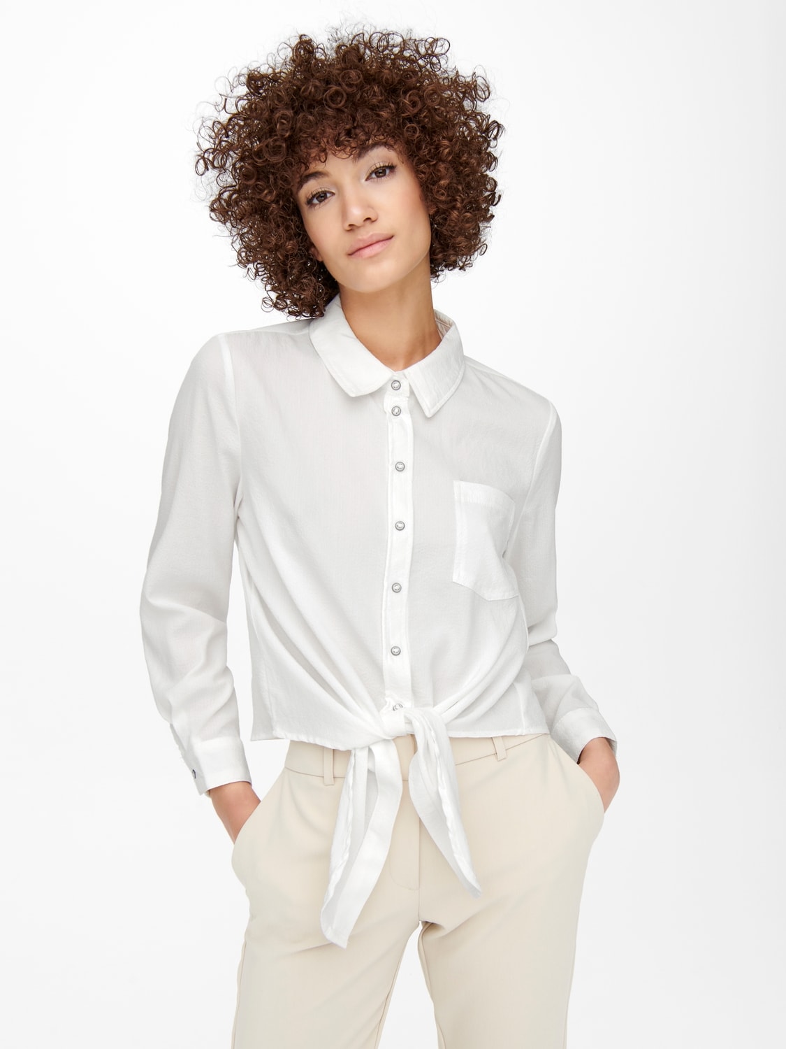 CAMISA MANGA LARGA MUJER ONLY 15195910