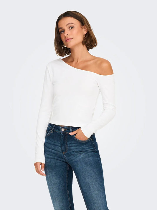 TOP MUJER CUELLO ASIMETRICO  15344398