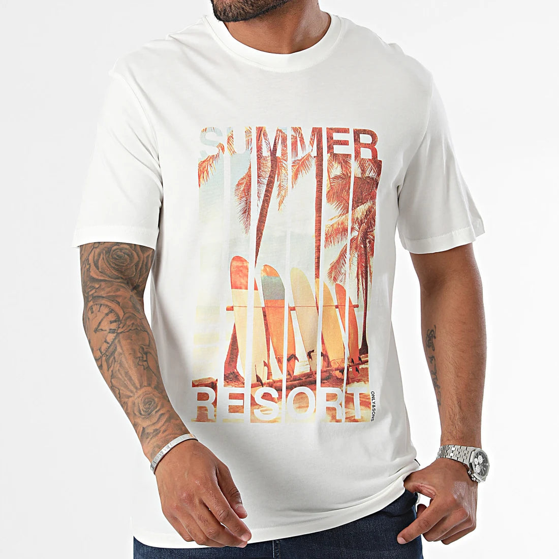 CAMISETA ONLY AND SONS MADGY LIFE  15325706