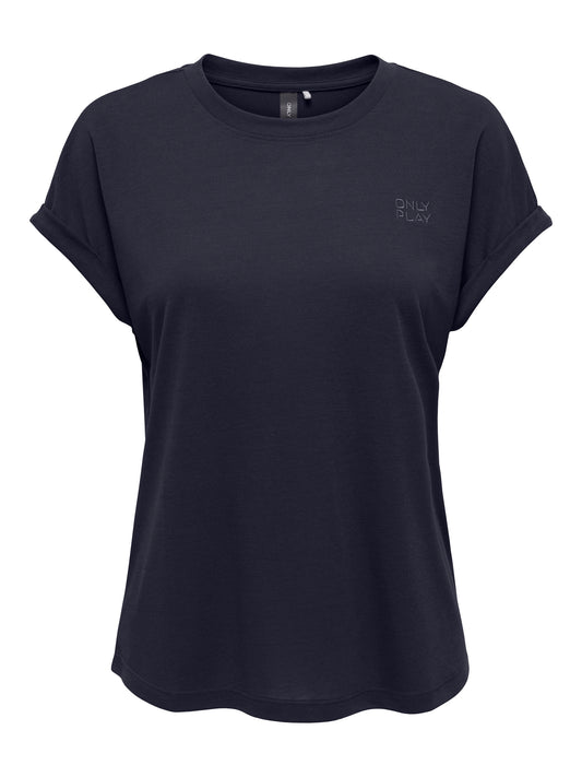 Only Play Camiseta deportiva ONPFREI azul oscuro