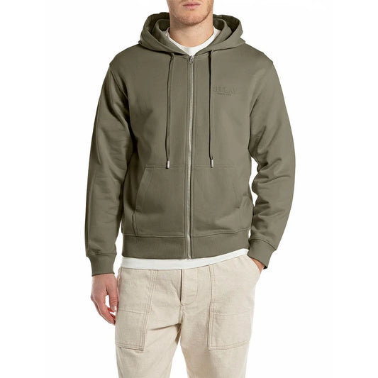 SUDADERA HOMBRE CREMALLARA REPLAY M3188