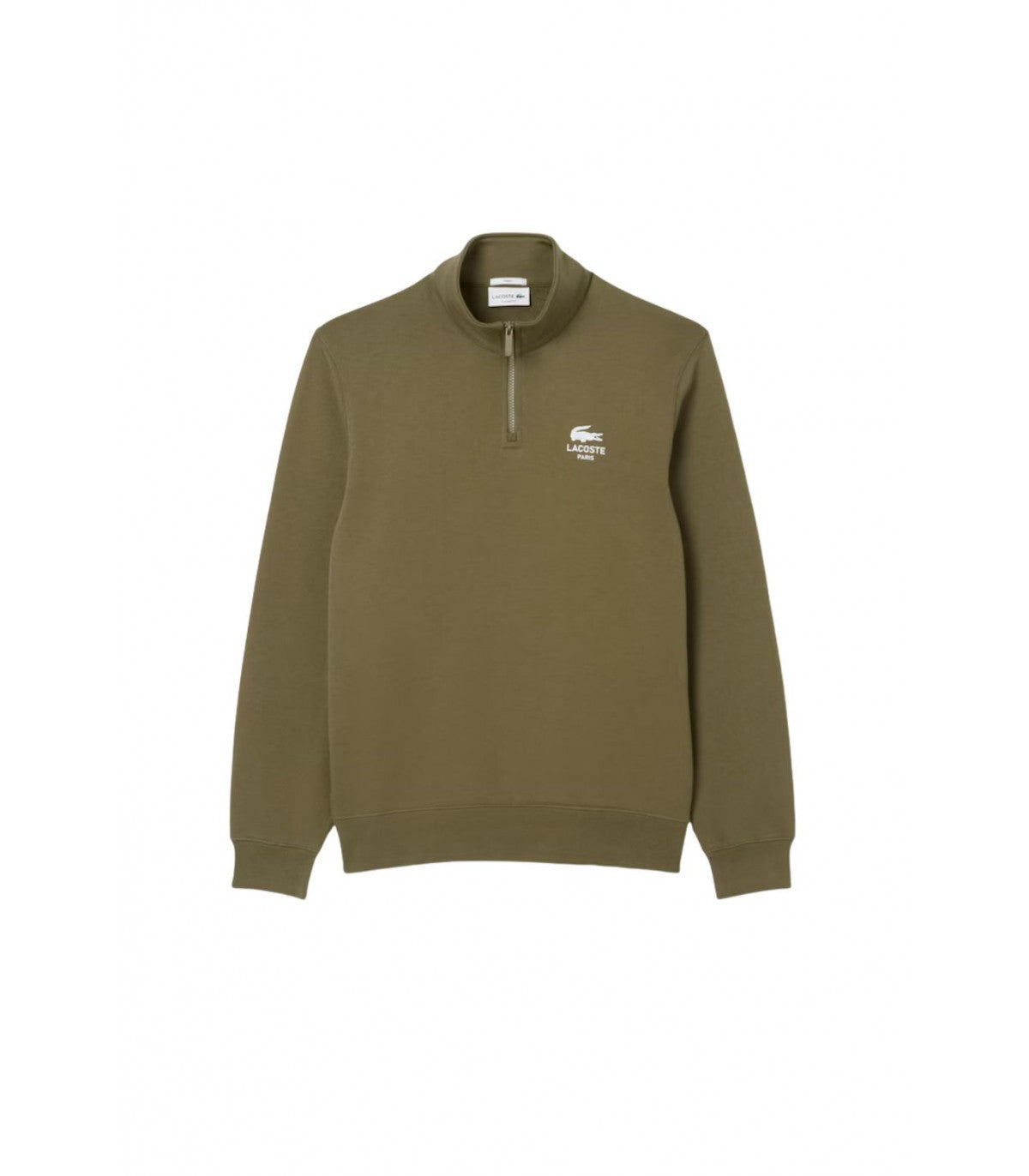 SUDADERA UNISEX ESTAMPADA CON CUELLO ALTO SH2735