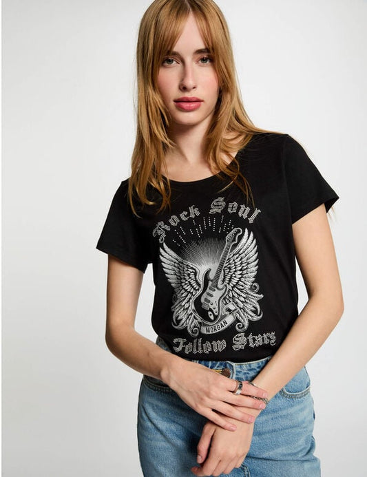 CAMISETA CON MENSAJE MORGAN 251-D SOUL