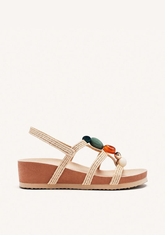 SANDALIAS MUJER RAFIA RANTOUL GIOSEPPO 74473