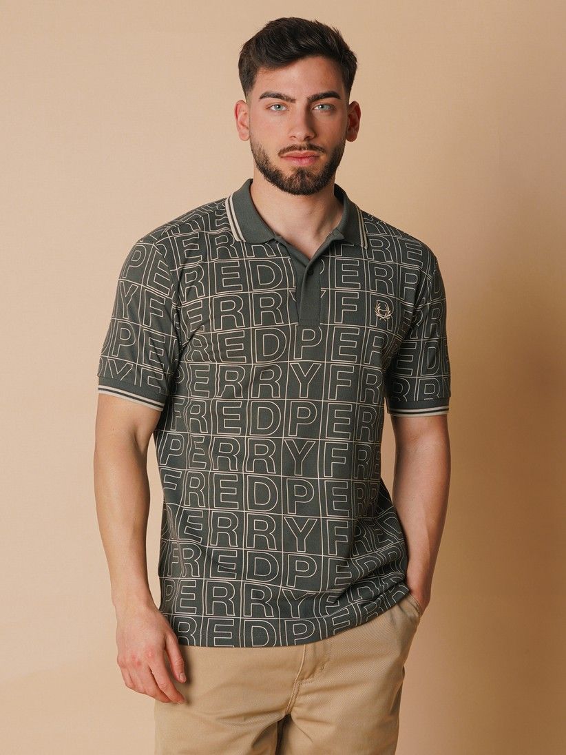 POLO PIQUE ESTAMPADO M7757