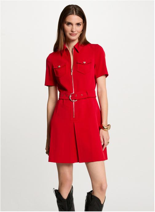 VESTIDO CORTO AJUSTADO MUJER MORGAN 251-RABIK