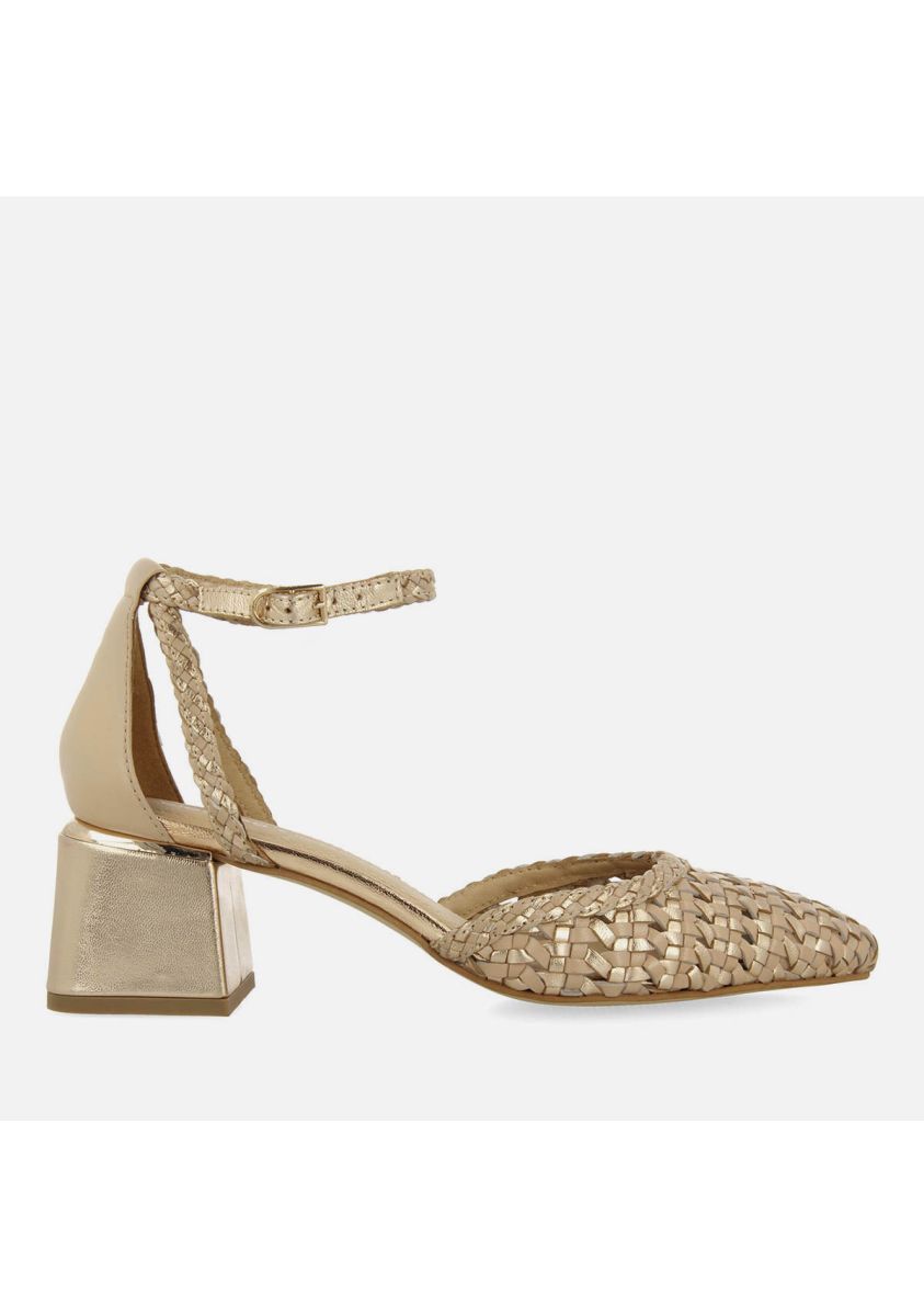 ZAPATOS DE SALÓN TRENZADO PIEL SARKAD 73647