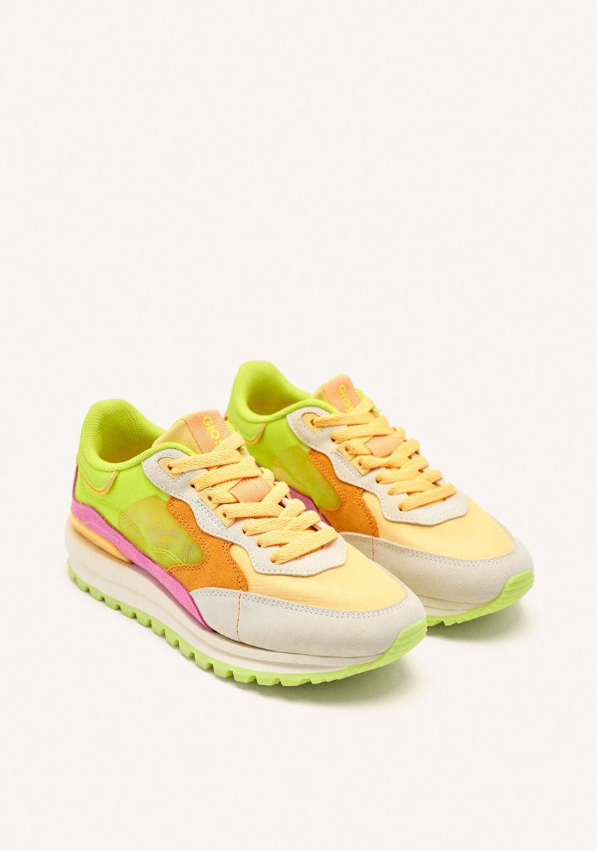 ZAPATILLAS PIEL REJILLA IOLA